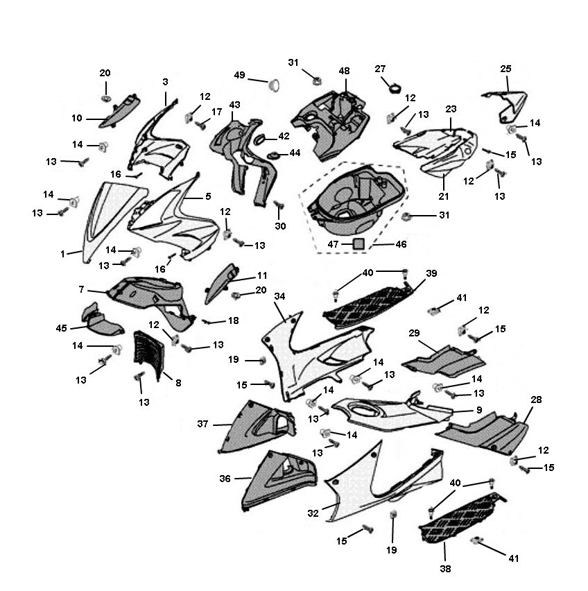 Peugeot Jet force C-tech 2-stroke