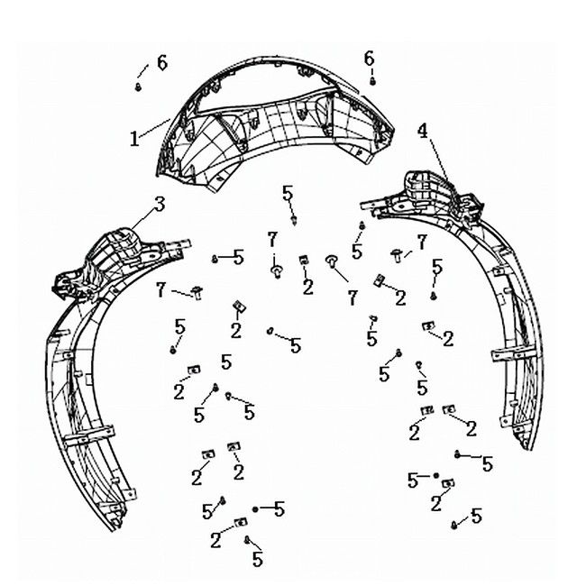 Cap parts for Generic Roc silver 2010 2-stroke