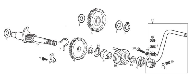 Kickstarter Derbi Senda R X-Treme 2007 Euro 2 edition 3