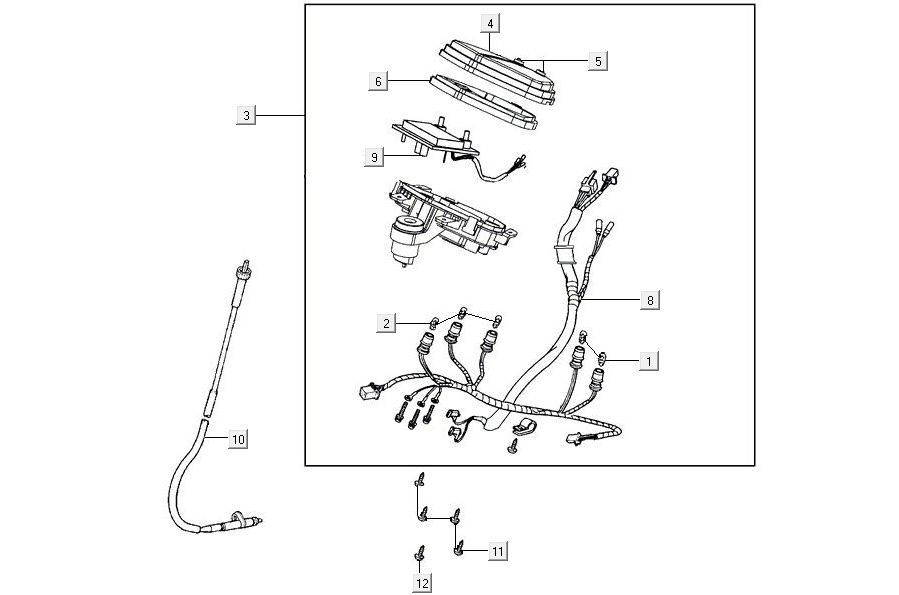 Speedometer Kymco Agility 16'+ 4t matt metalic silver
