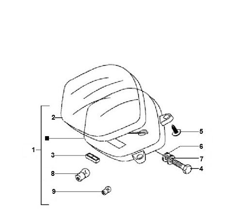 Speedometer Vespa Lx 45km 4-stroke 4-valve