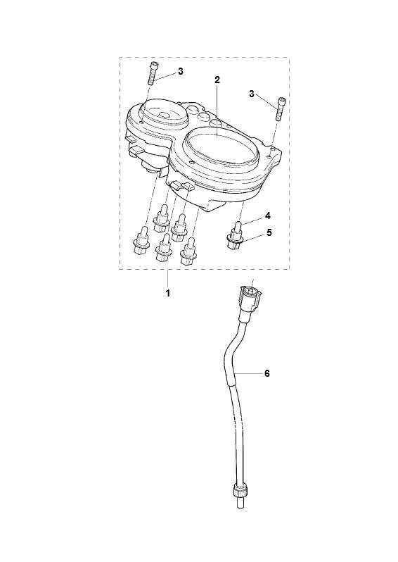 Speedometer Yamaha Aerox 2-stroke