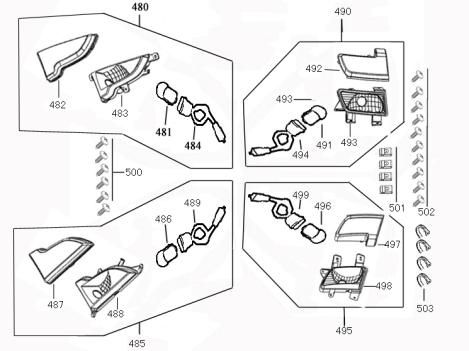 Turn signals Benzhou ZN50QT-36 cream