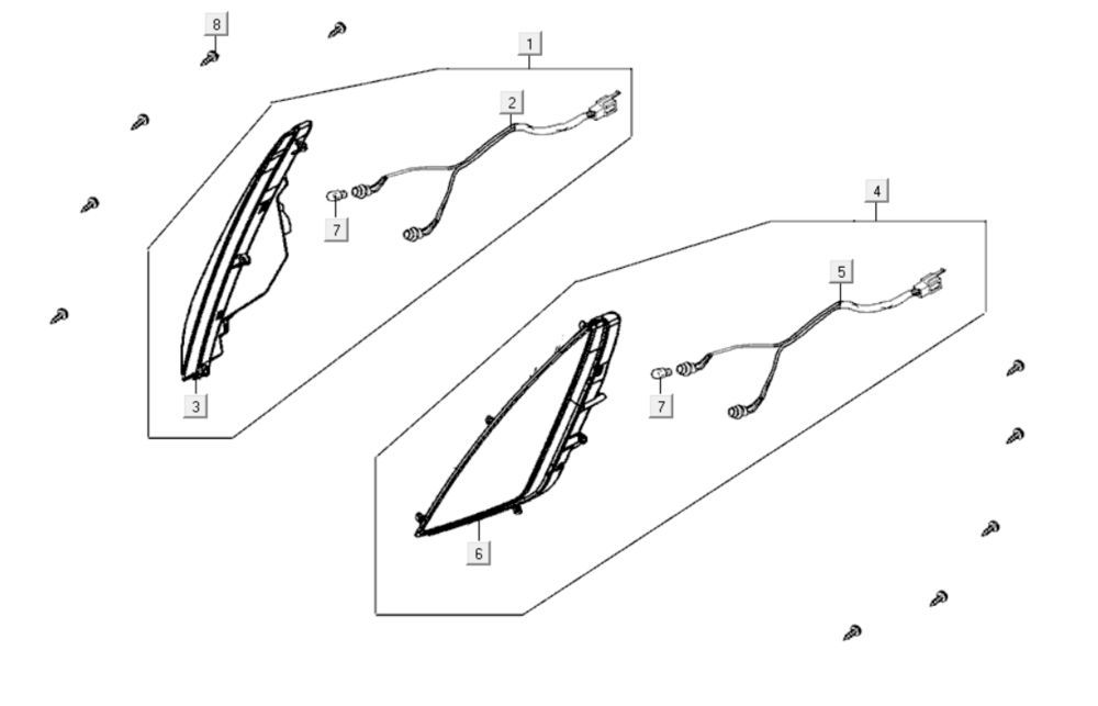 Indicators Kymco Gti 300i