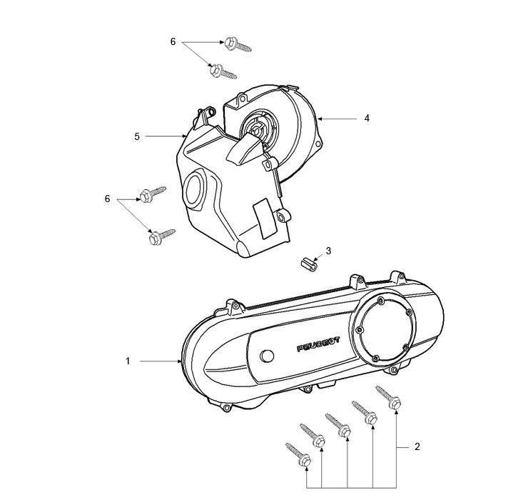 Refrigerator Peugeot Jet force C-tech 2-stroke