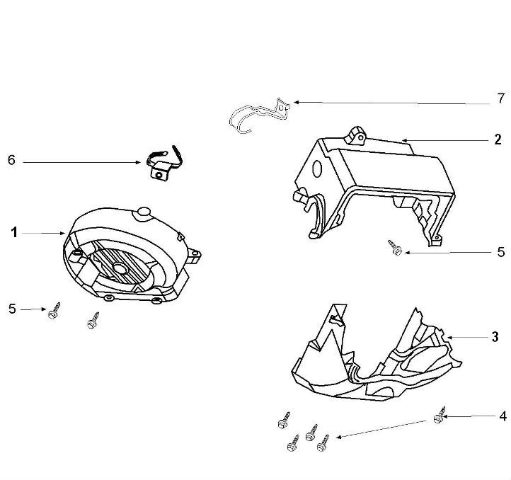 Refrigerator Peugeot Speedfight 3 4-Takt