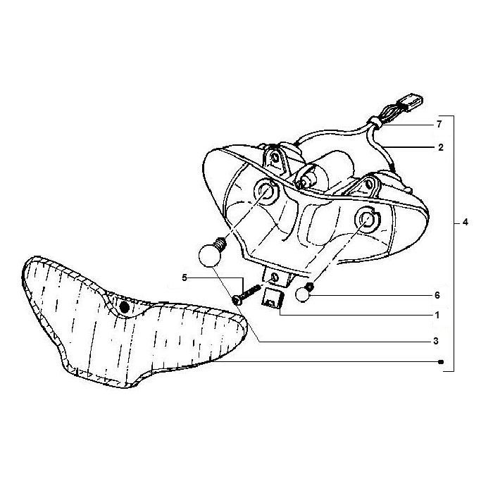 Headlight Gilera Runner 98-2005 2-stroke
