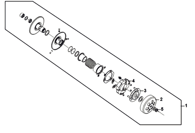 Clutch Sym Jet 14 125I E4