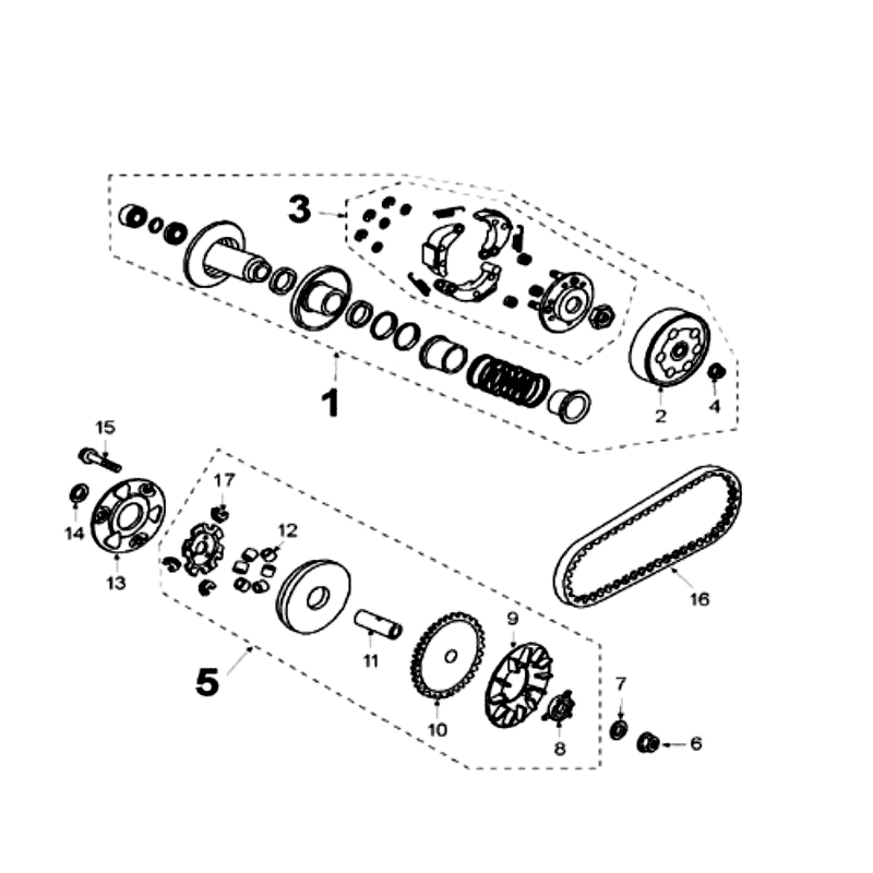 Sensorless Coupling V-clic Red