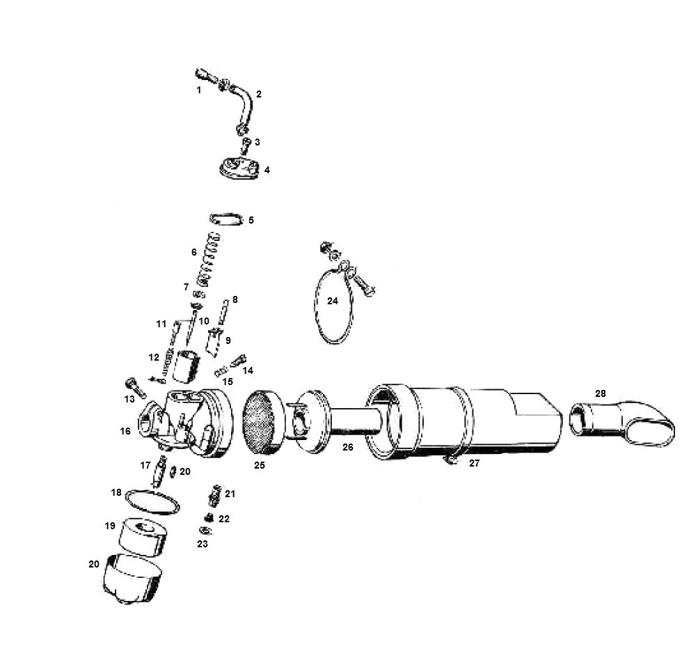 Kreidler Carburetor 3 accelerate