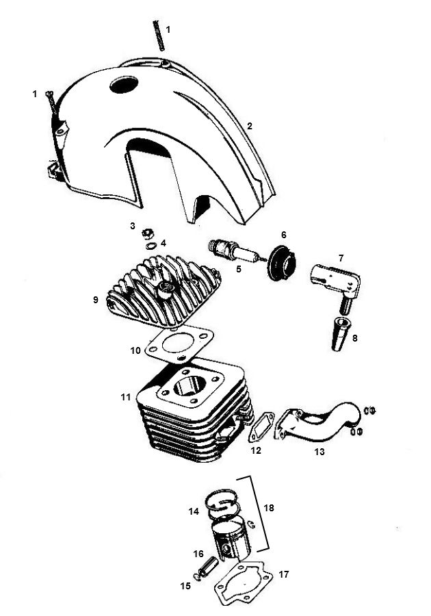 Kreidler Cylinder 3 accelerate