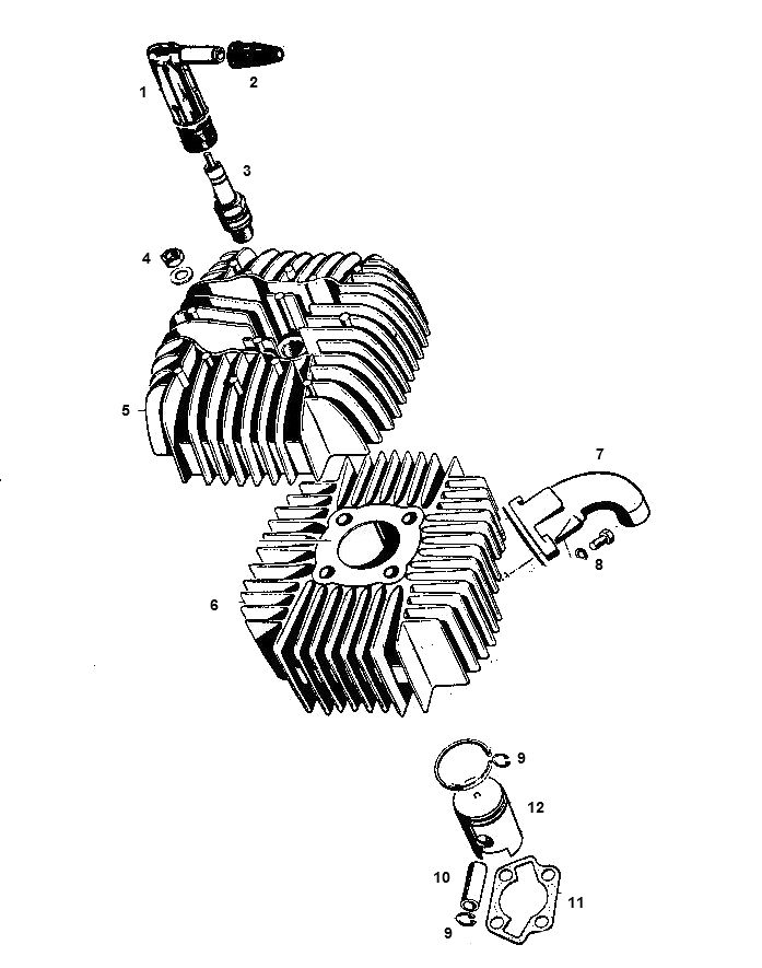 Kreidler Cylinder 4 accelerate