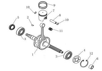 Crankshaft China Venom white