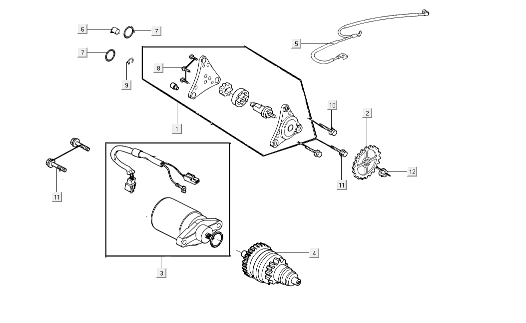 Start - Oil Pump Kymco People S 50i E4 Blue