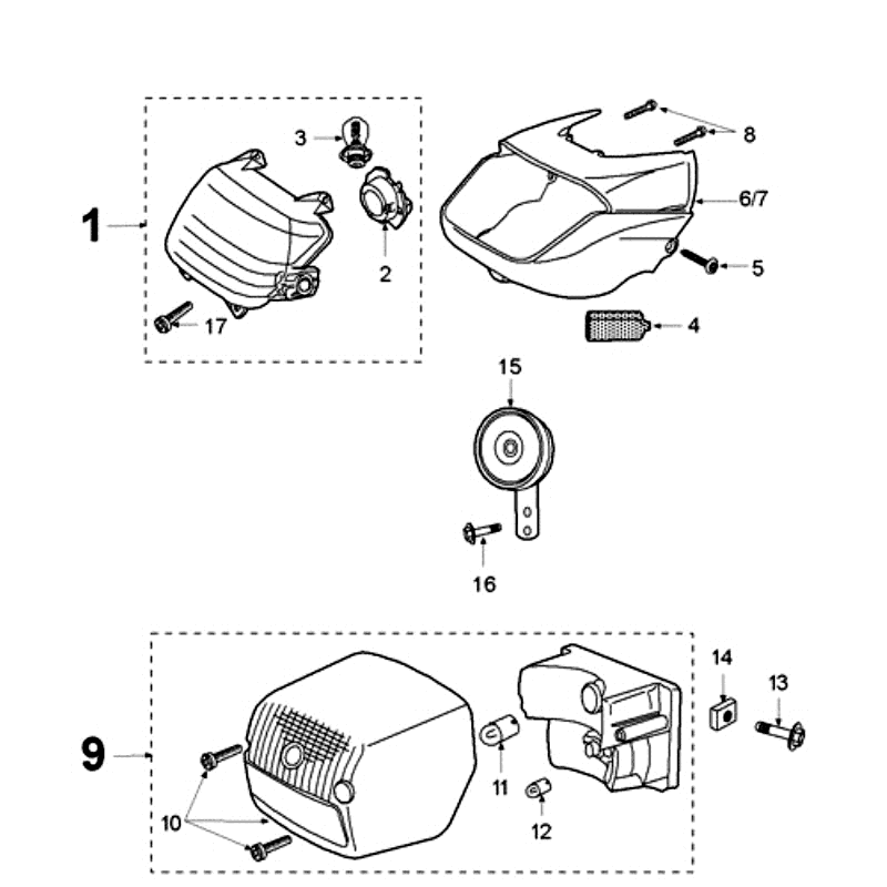 Light Peugeot Fox red