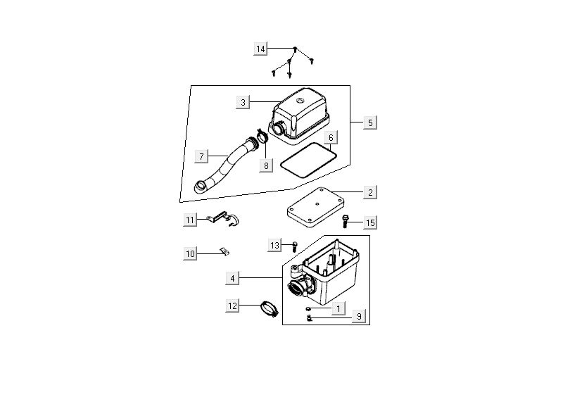 Air filter Kymco MXU 50