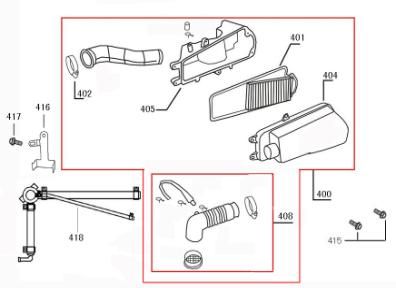 Air filter Benzhou ZN50QT-36 cream