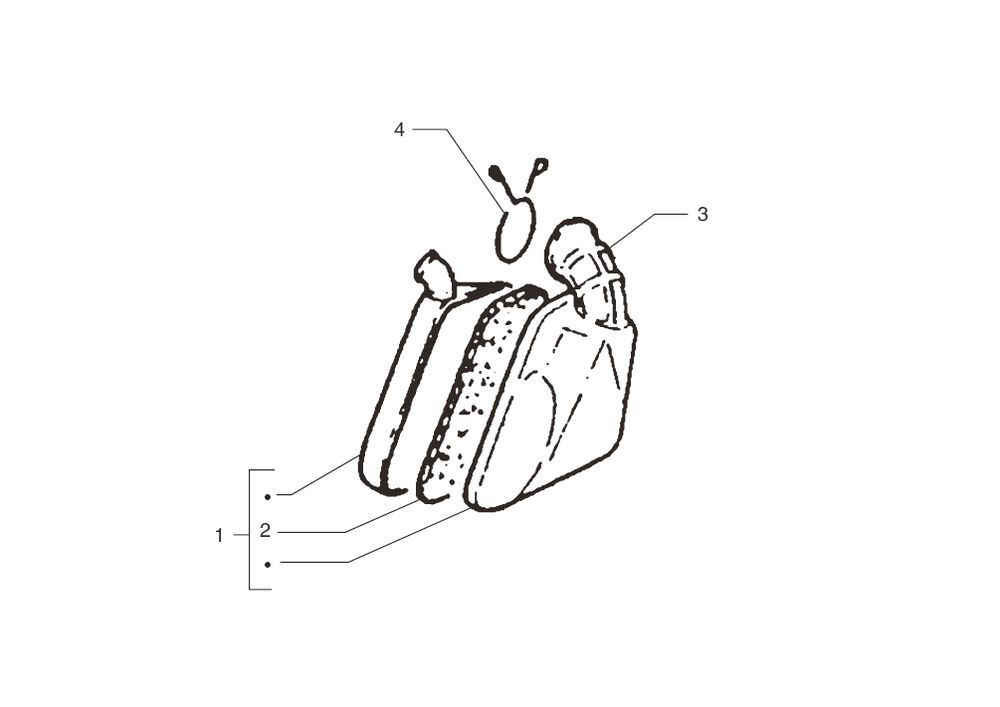 Air filter Beta Ark-k AC black-grey 2008 2-stroke 25
