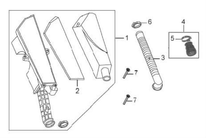 Air filter Giantco Sprint 4-stroke