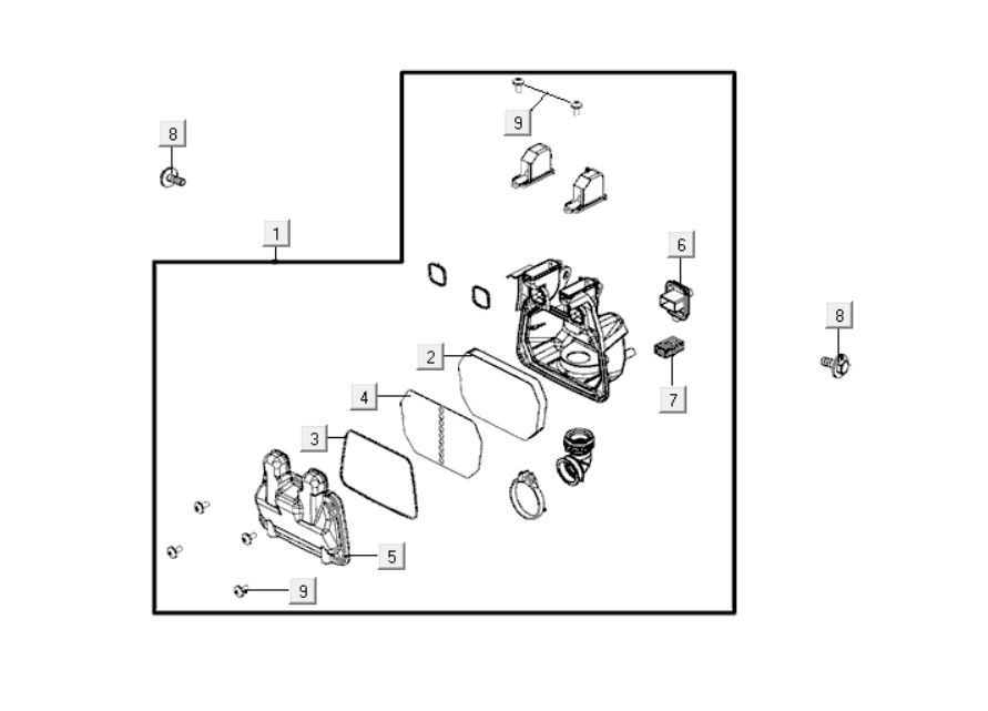 Air Filter Kymco K-Pipe 125cc
