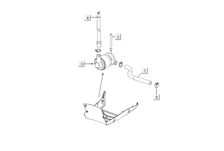Air membrane Kymco Agility 12' 4-stroke sporty blue