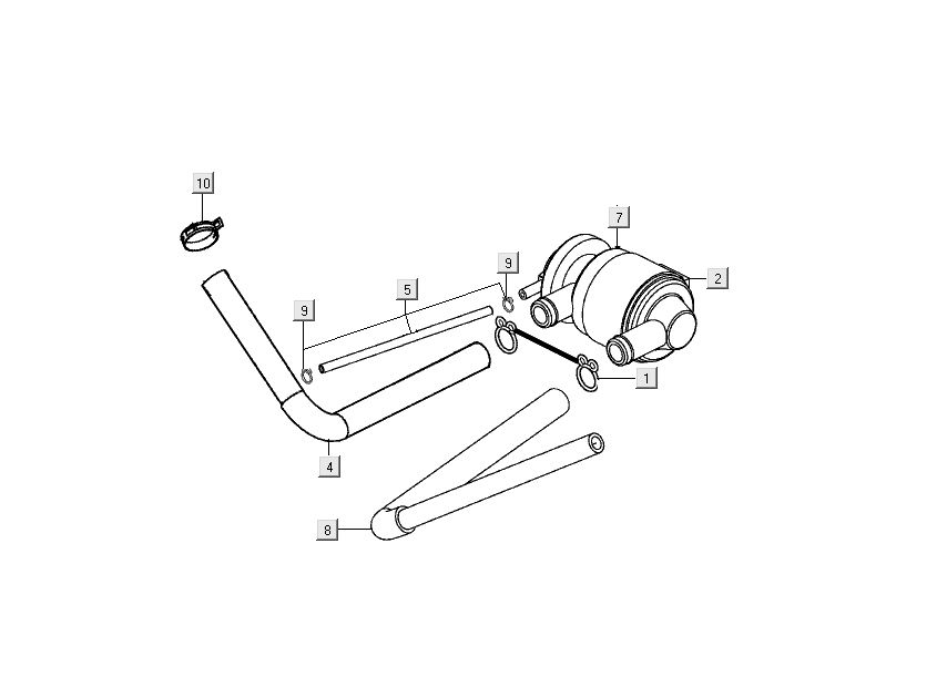 air membrane Kymco People S 4-stroke Matt grey