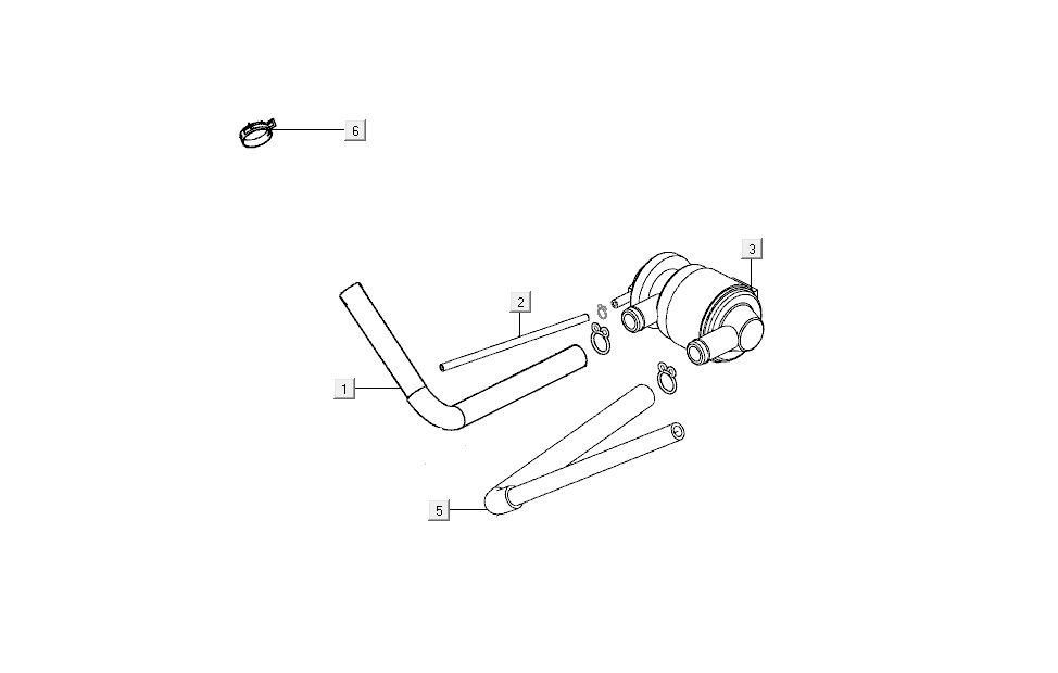 air membrane Kymco Super 8 4-stroke (2007-2009) Red black