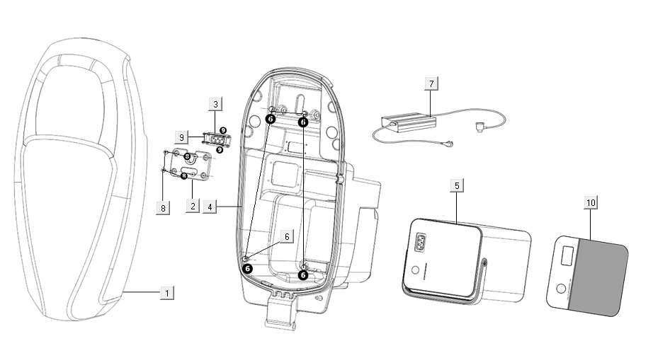 Battery - Saddle Niu M+ sport