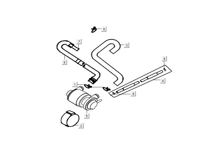 Reed valve Kymco Maxxer 90 Black