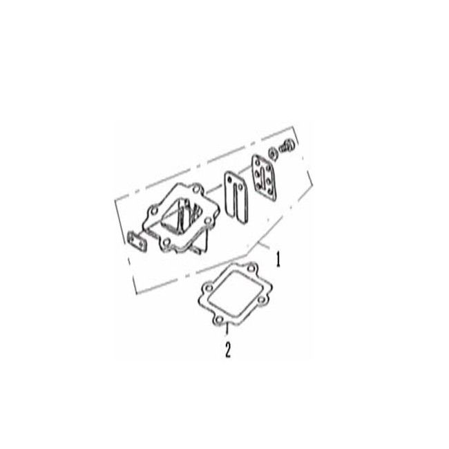 Reed valve Generic Cracker blue 2010 2-stroke