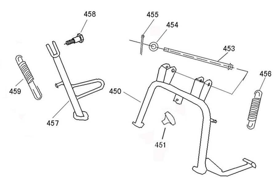 Central Stand China R8 dark blue