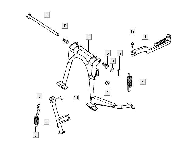 Mid Standard Kymco Vitality 2t ac sports stream