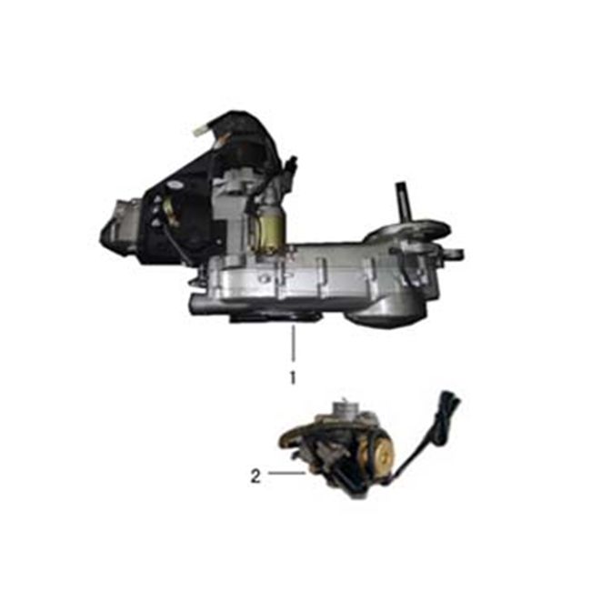 Motorblok compleet BTC Cruise