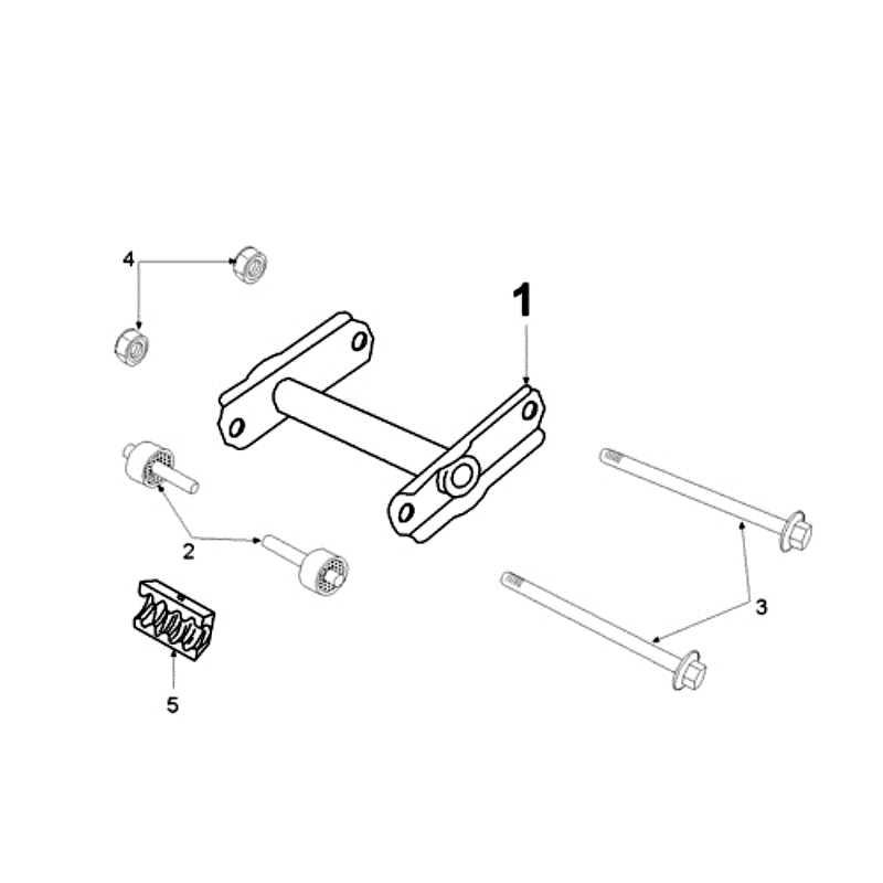 Engine Suspension Peugeot Ludix 10 Black