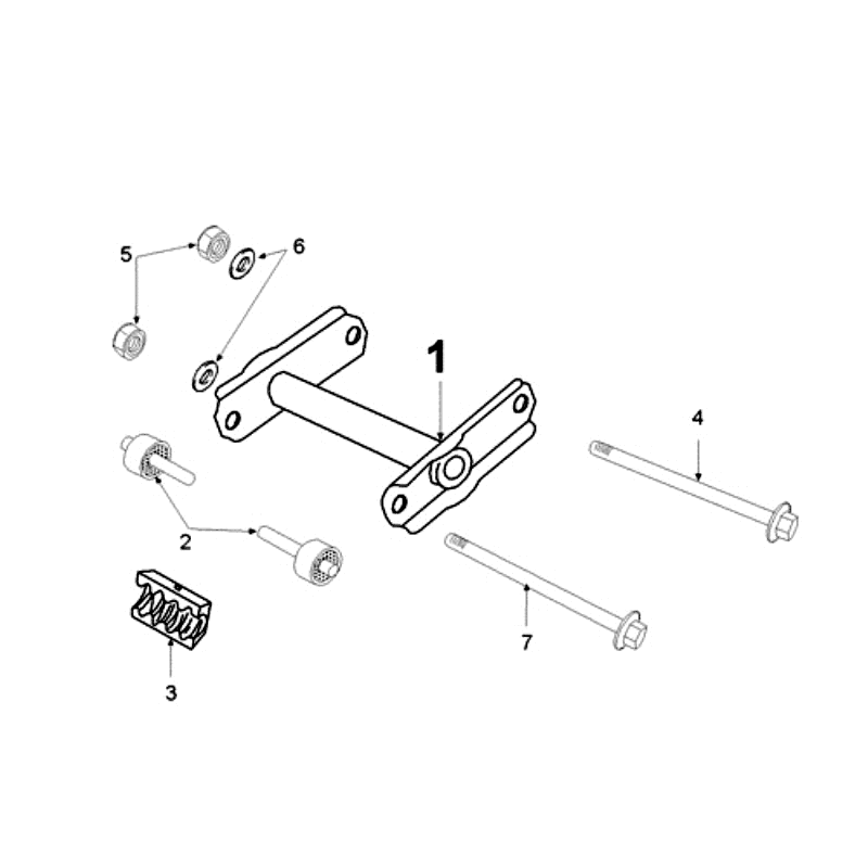 Subframe Peugeot New Vivacity 2-stroke Dark Blue