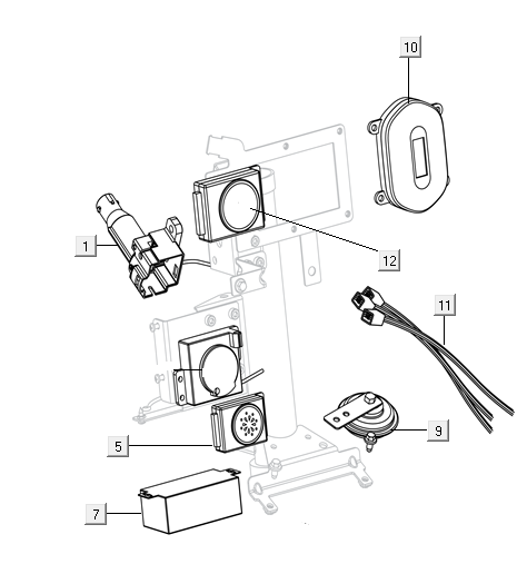 Electric parts Niu N-pro