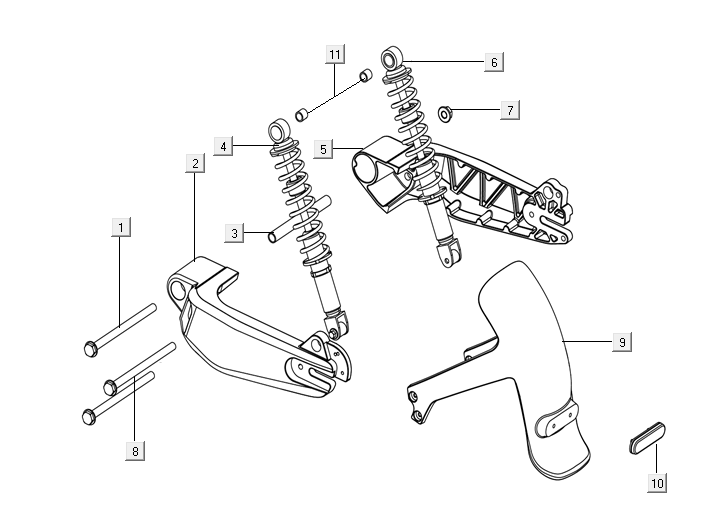 Shock absorber Niu N-pro