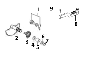 Kickstarter parts GY6 10/12 inch (EURO4; after 2018)-Kickstarter delen GY6 10 / 12 inch (EURO4 na 2018) e tm k