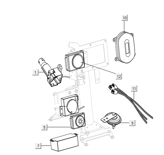 Electrical parts Niu N-GT