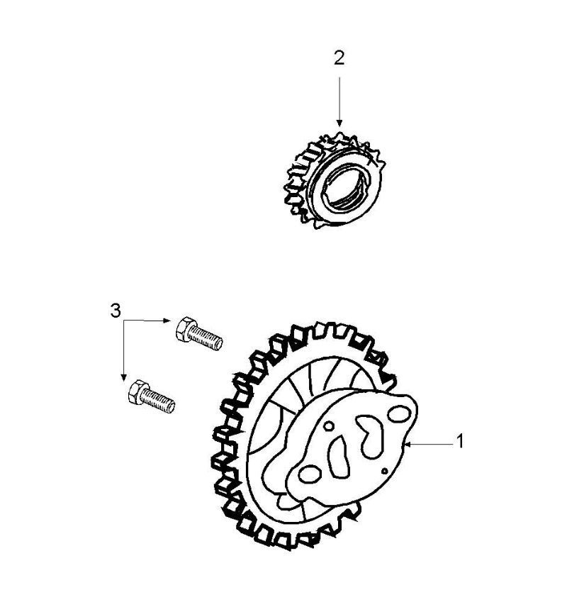 Oil Pump Peugeot Speedfight 3 4-Stroke