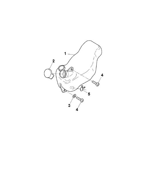 Oil tank Yamaha Aerox 2-stroke