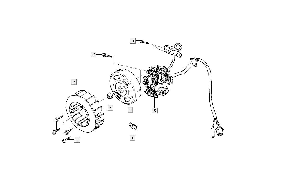 Ignition Kymco Super9 AC 2-Stroke Nm Silver - Black