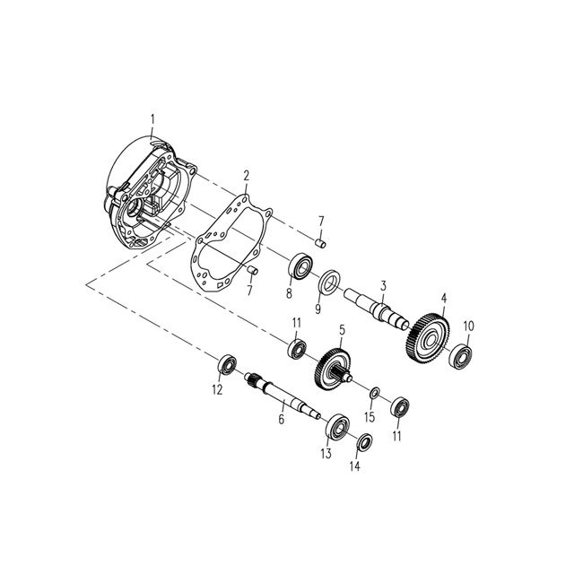 Transmission 3B3 50cc (Euro 4; after 2018)