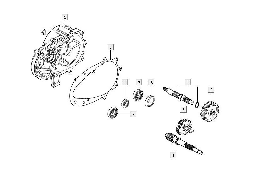 transmission AGILITY 16+ 4T 125 Matte Metallic Light Blue