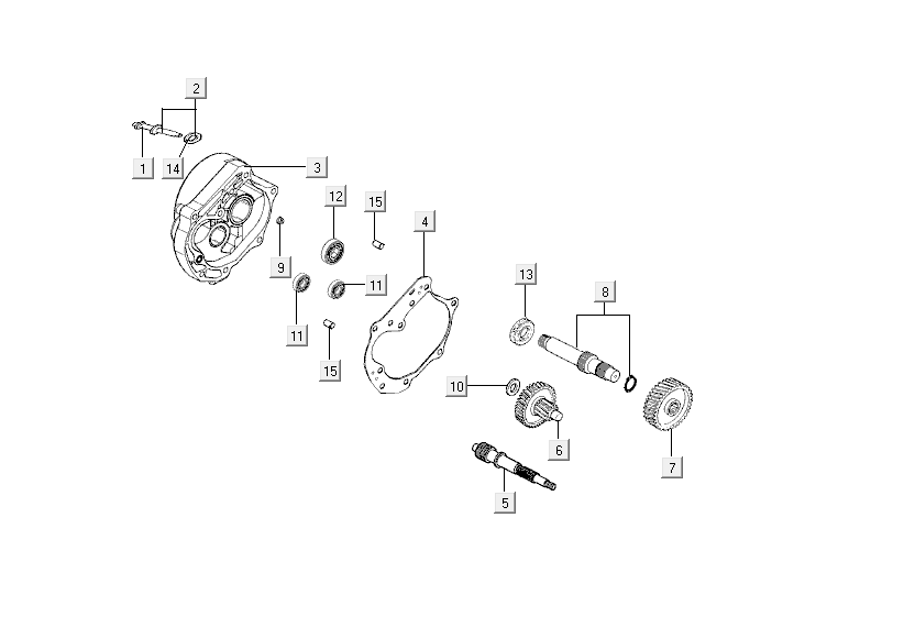 Transmission Kymco Agility Delivery 4-stroke euro4 white