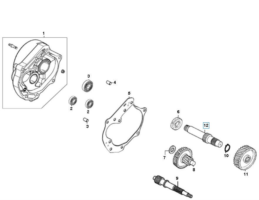 Rover Classic 4-stroke transmission