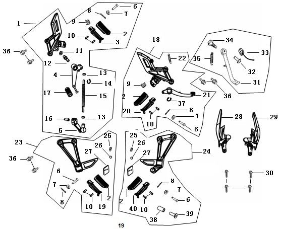 Other parts China Strada