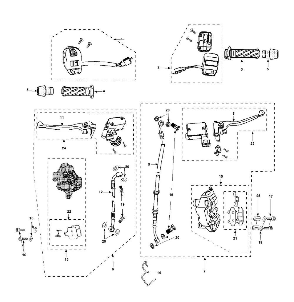 Brake Parts Peugeot Speedfight 3 LC 2-Stroke