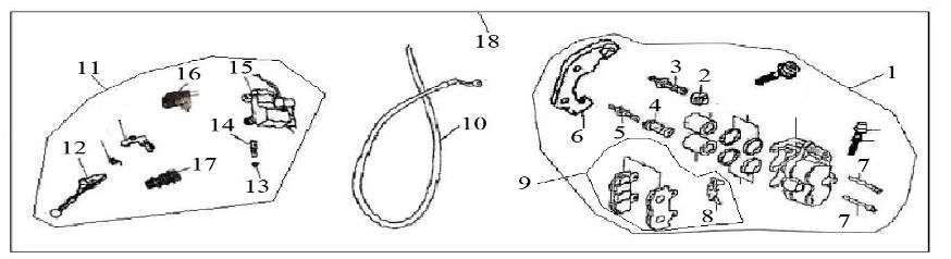 Caliper China GT blue