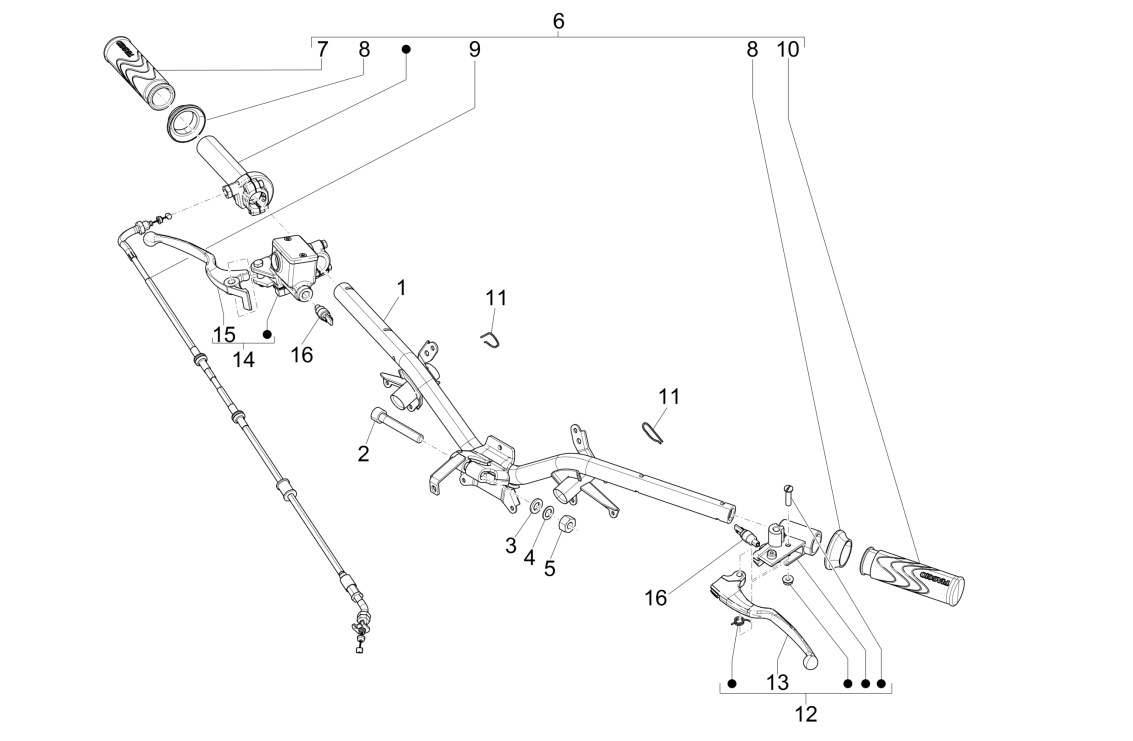 Brake pumps Piaggio Liberty 50 4-stroke (IGET Euro 4)